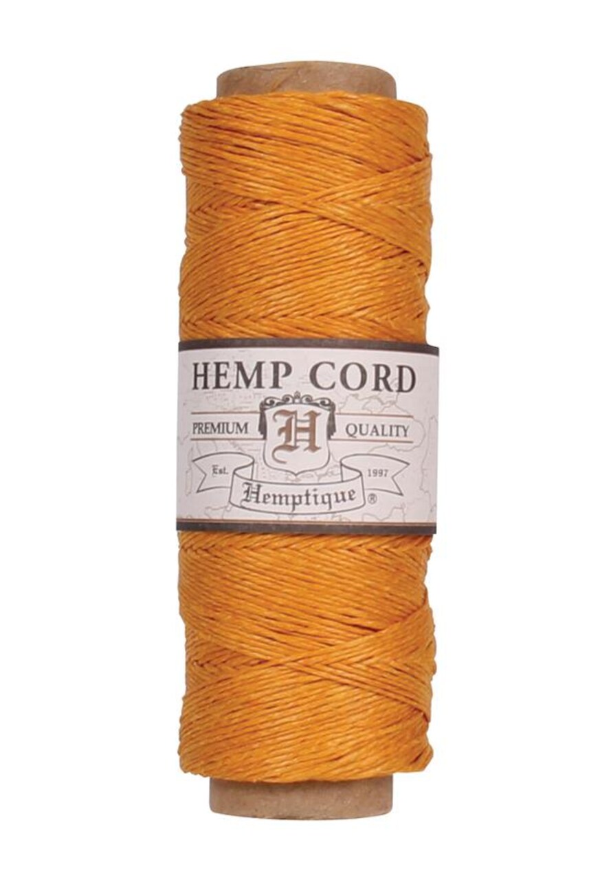 Hemptique 0.5mm #10 Hemp Cord Spools Jewelry Making Macrame Crochet Crafting Gift Wrapping Outdoor Gardening